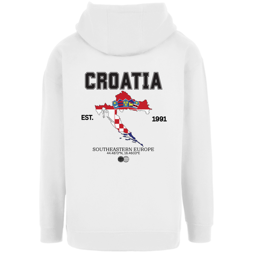 Croatia Oversize Hoodie