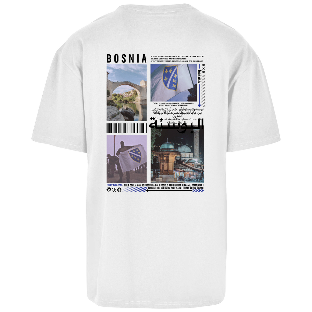 Bosnia Backprint Premium T-Shirt