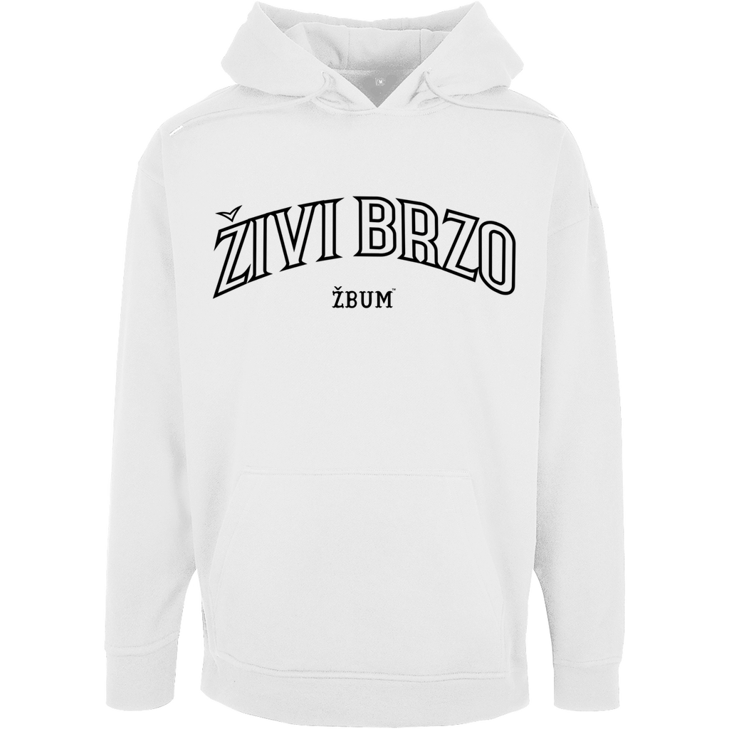 Živi Brzo Oversize Hoodie