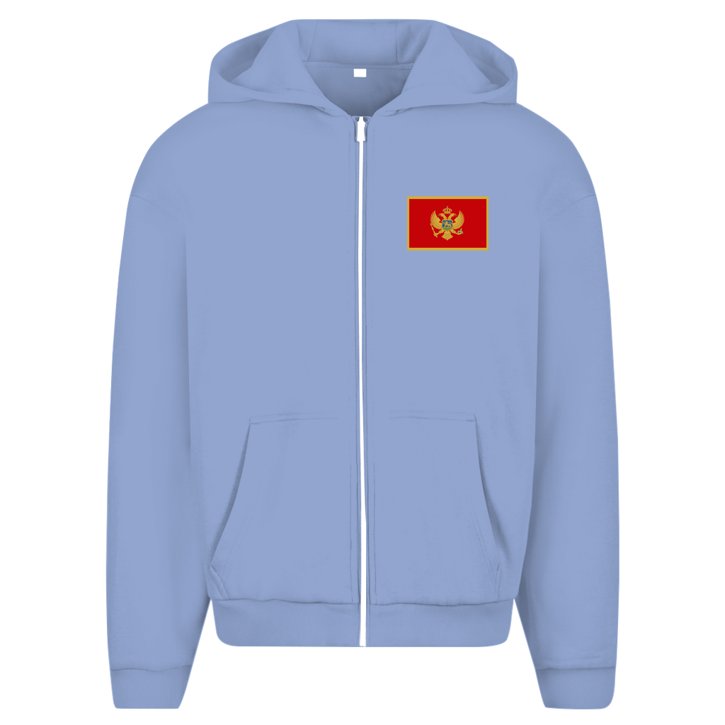 Montenegro Oversize Zipper Hoodie