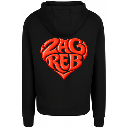 Srce capital city (Front+Back) Premium Hoodie