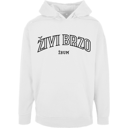 Živi Brzo Oversize Hoodie
