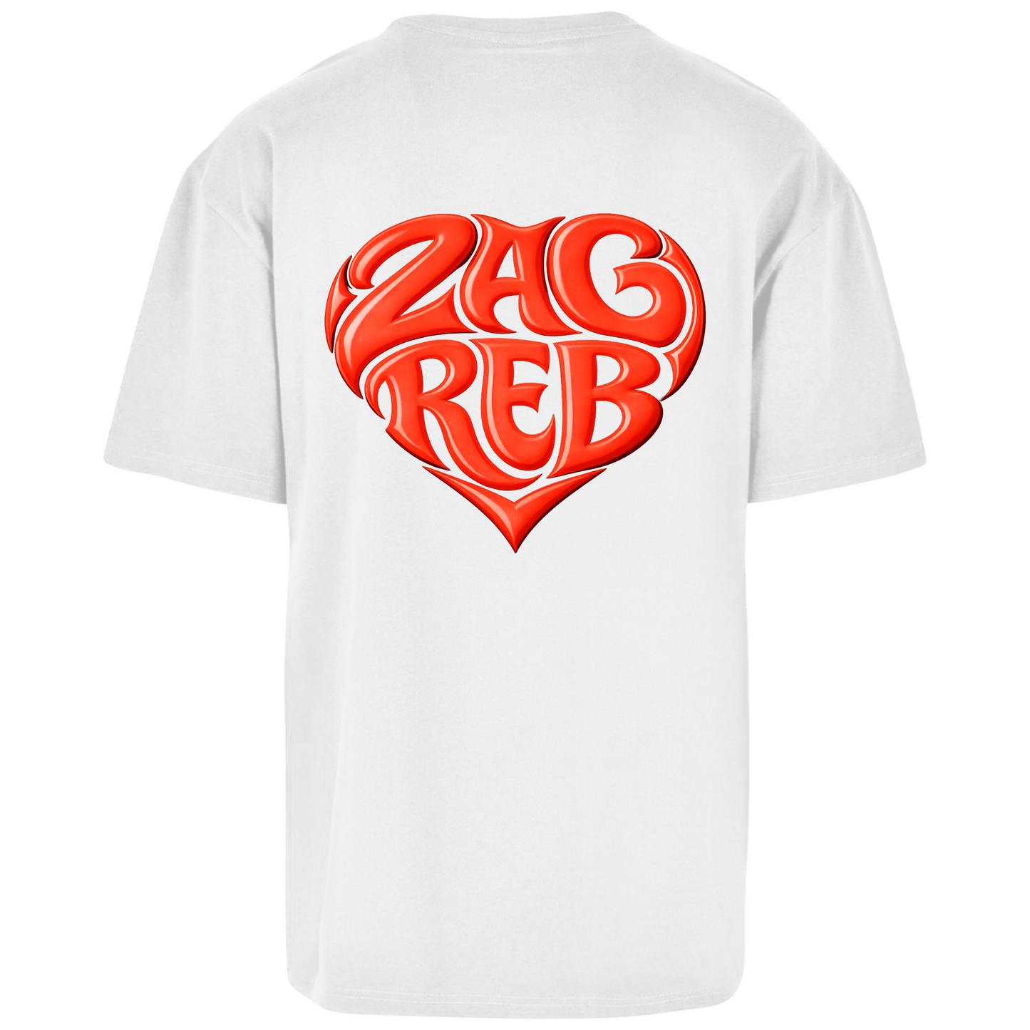Srce capital city (Front+Back) Premium T-Shirt