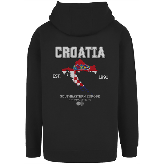 Croatia Oversize Hoodie