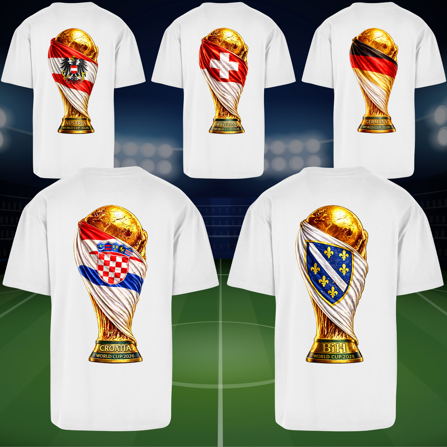 WORLD CUP Backprint Premium T-Shirt