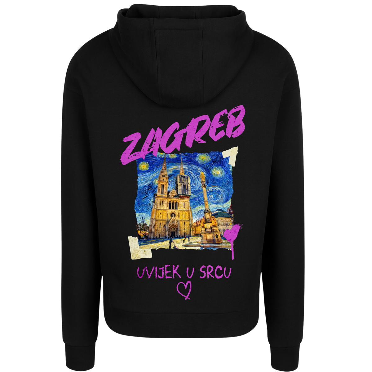 Uvijek u srcu Premium Hoodie