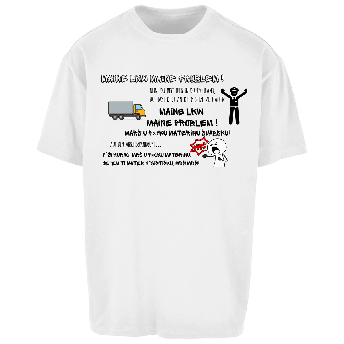 MAINE LKW Premium T-Shirt
