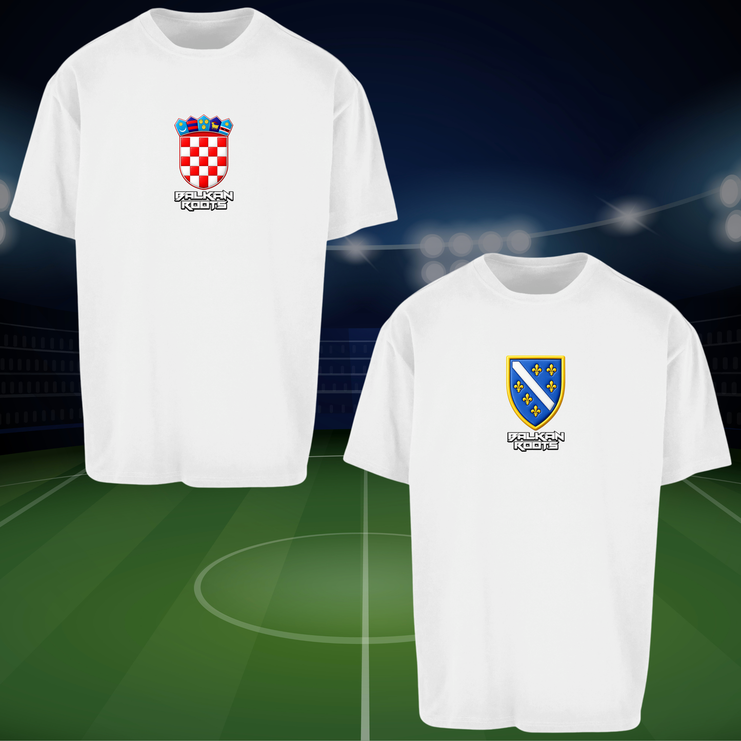 BiH/HRVATSKA Premium T-Shirt