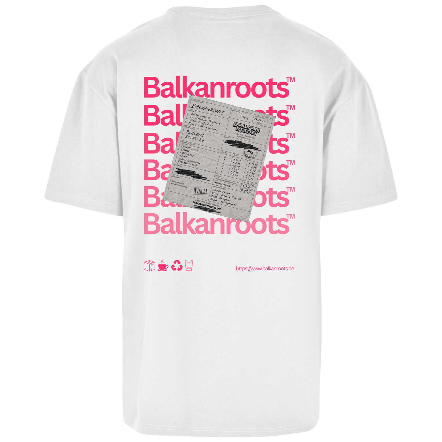 Balkanroots Backprint Premium T-Shirt