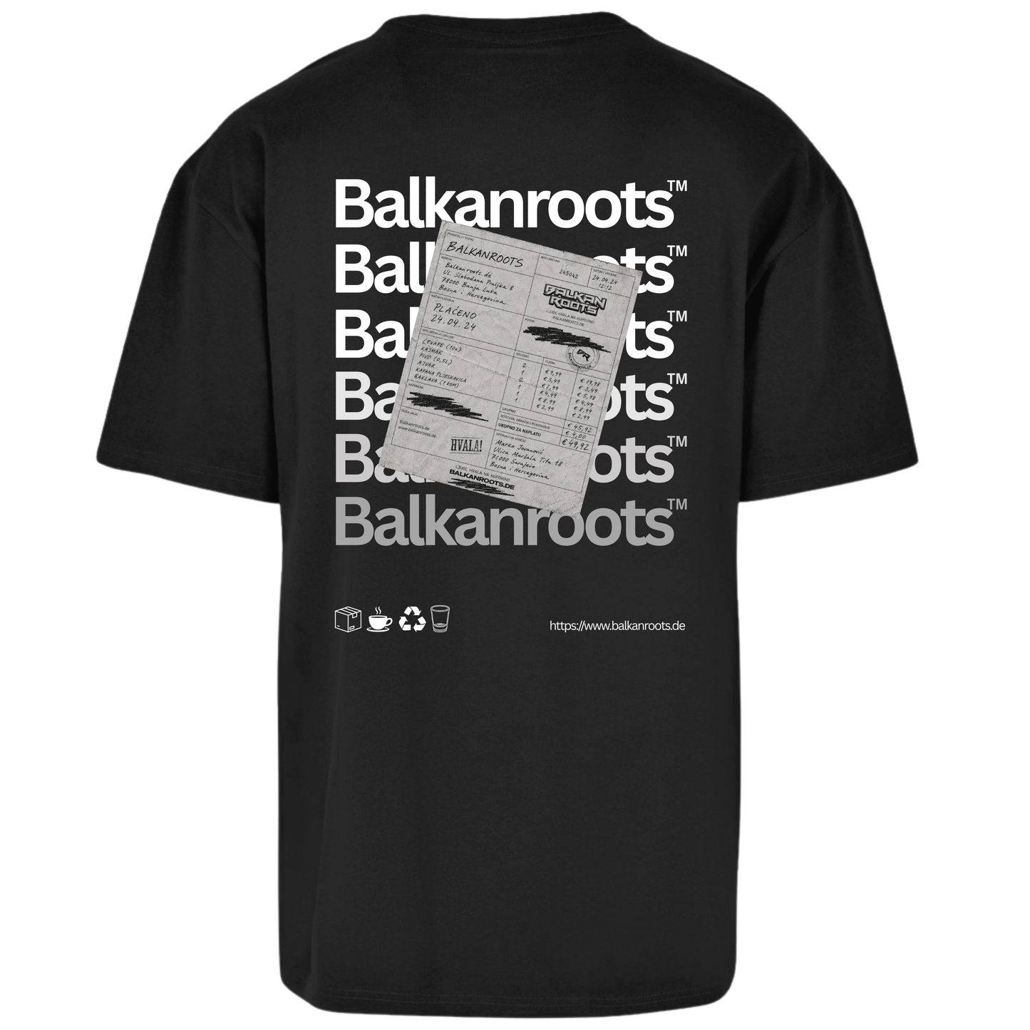 Balkanroots Backprint Premium T-Shirt