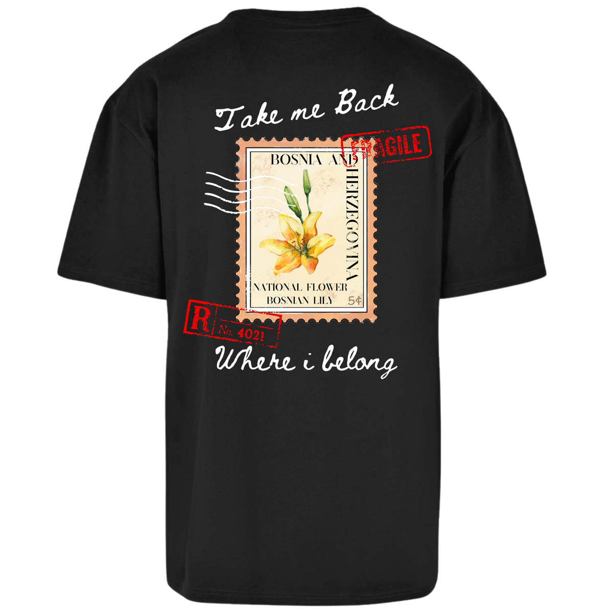 Postkarte Premium T-Shirt