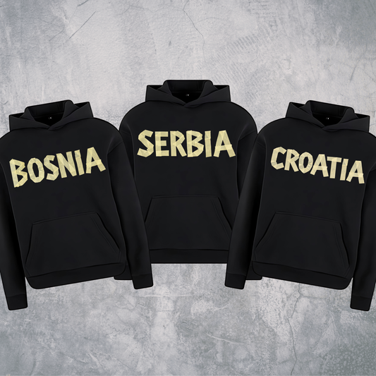 Tape BOSNIA/SERBIA/CROATIA Premium Hoodie