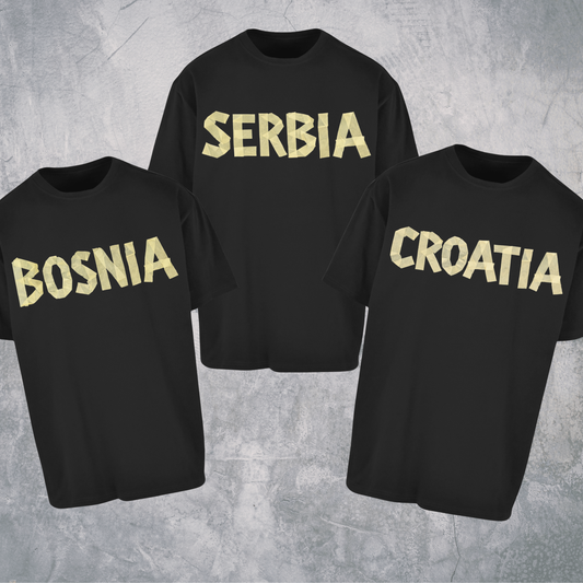 Tape BOSNIA/SERBIA/CROATIA Premium T-Shirt