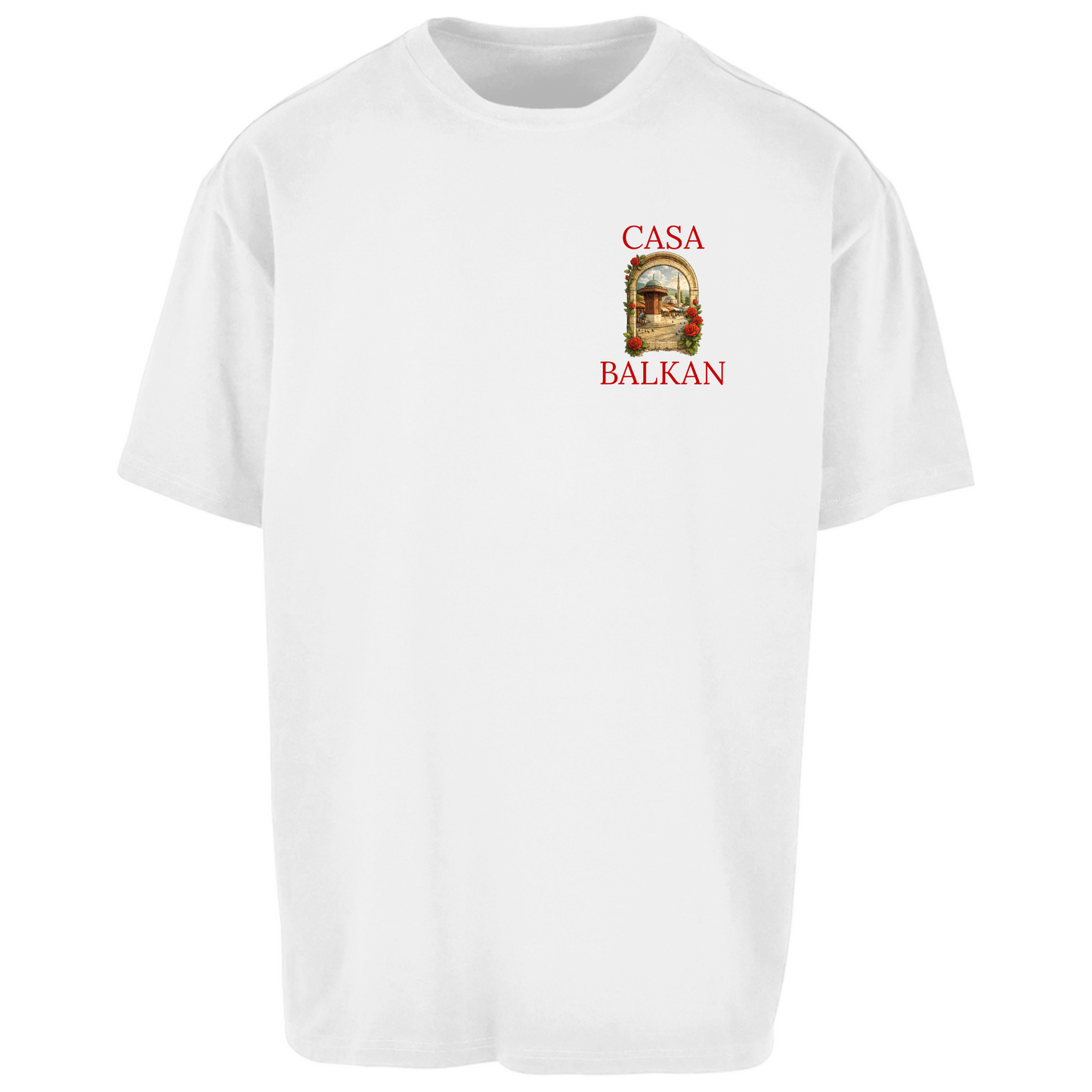 CASA BALKAN Front+Backprint Premium T-Shirt