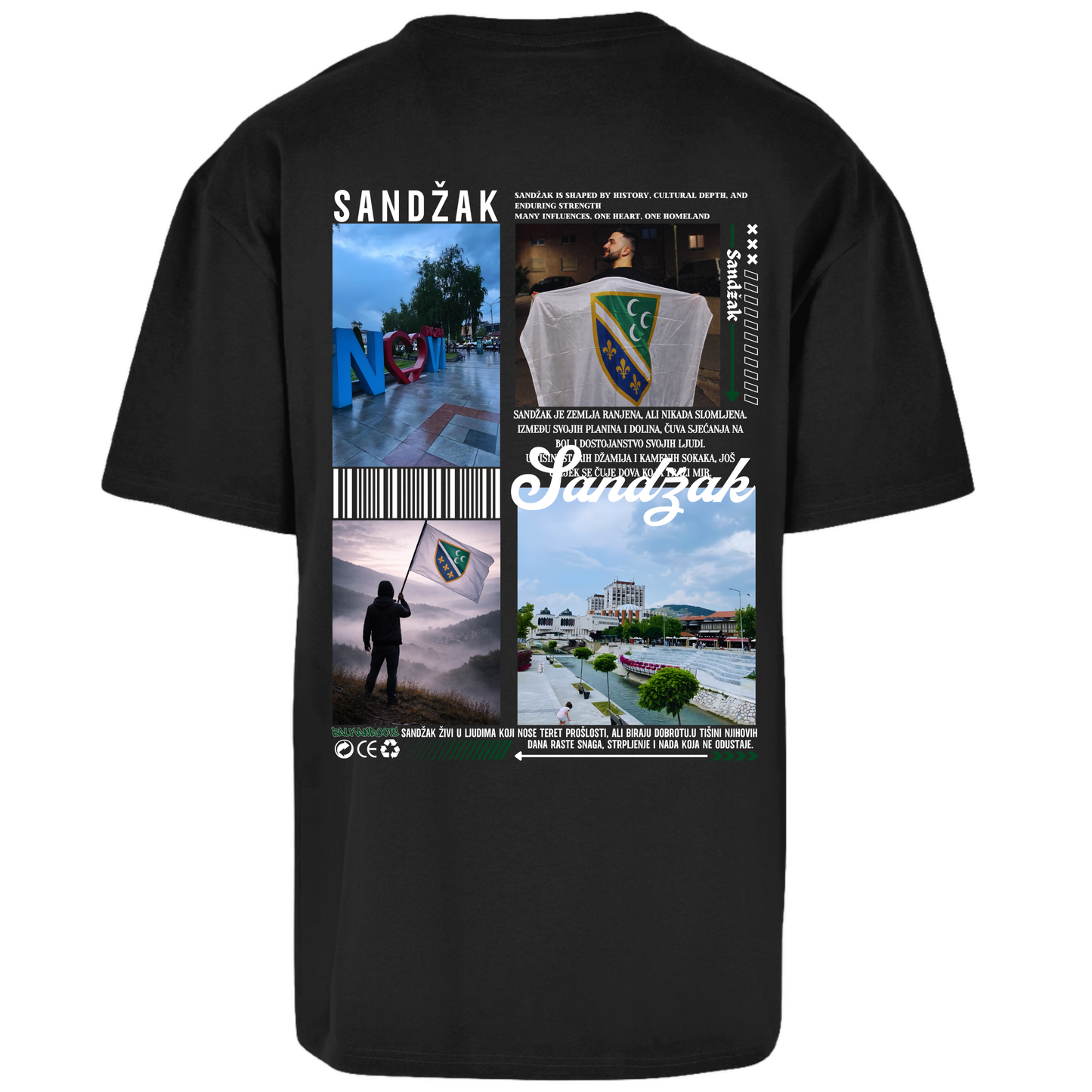 Sandžak Backprint Premium T-Shirt