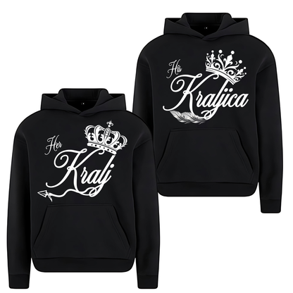 Kralj i Kraljica Premium Hoodie