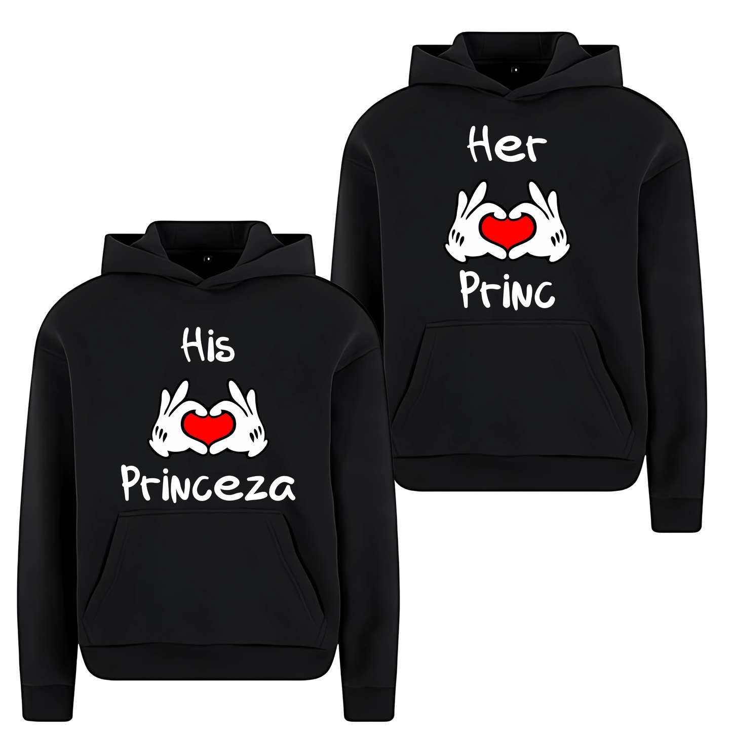 Princ i Princeza Premium Hoodie