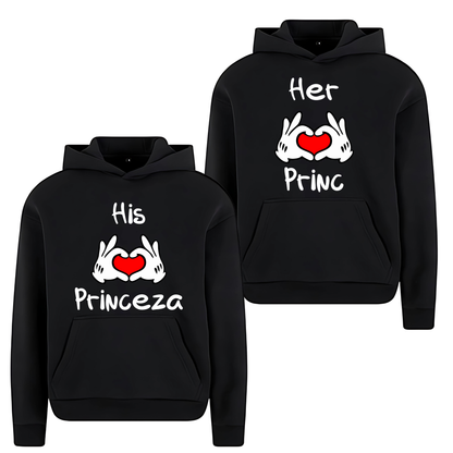 Princ i Princeza Premium Hoodie