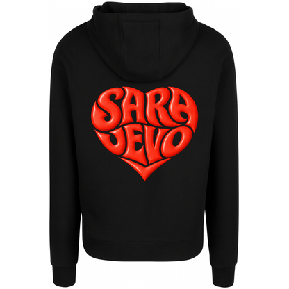 Srce capital city (Front+Back) Premium Hoodie