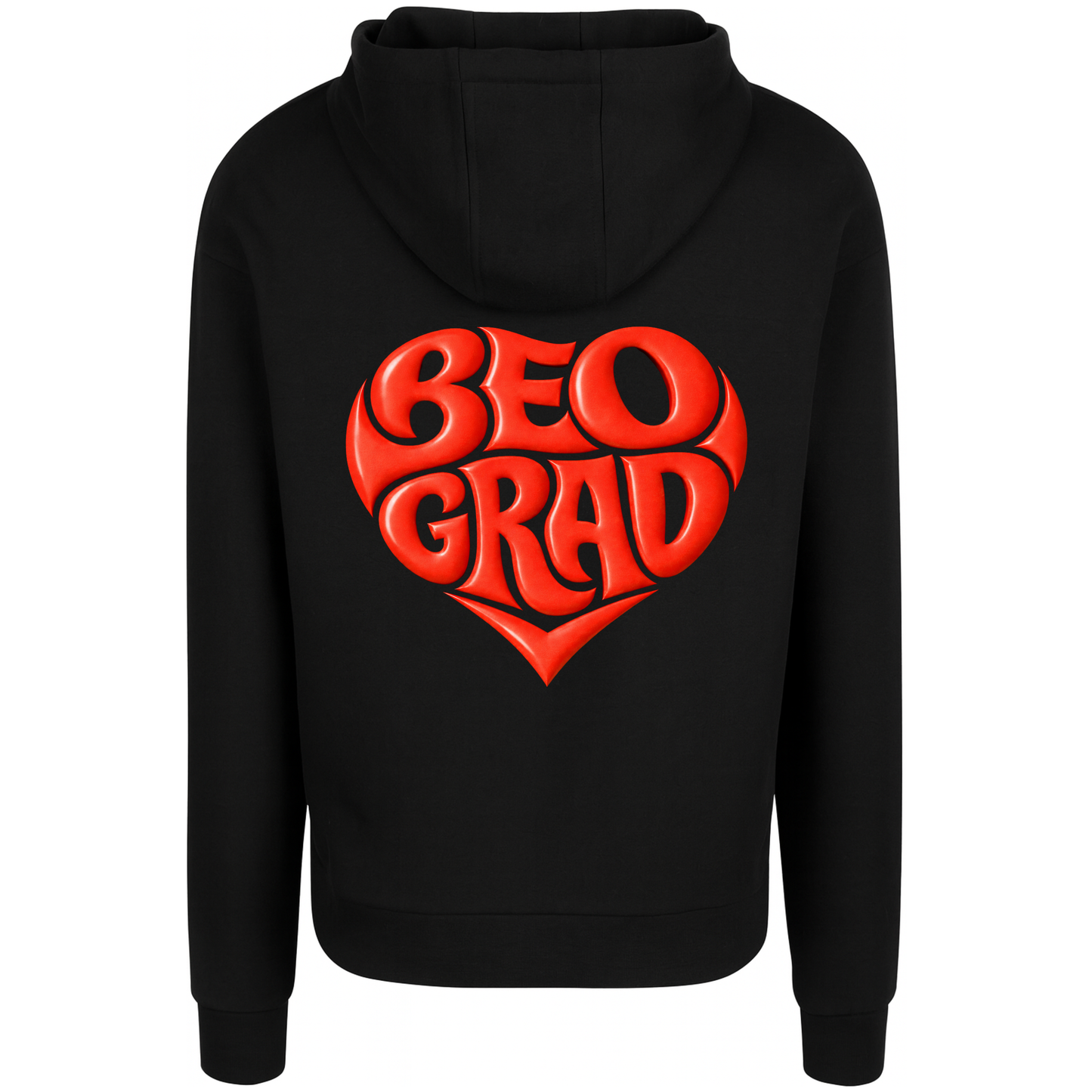 Srce capital city (Front+Back) Premium Hoodie