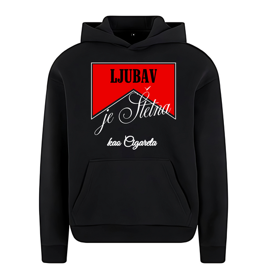 Ljubav je štetna Premium Hoodie