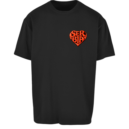 Srce BOSNIA/SERBIA/CROATIA Premium T-Shirt