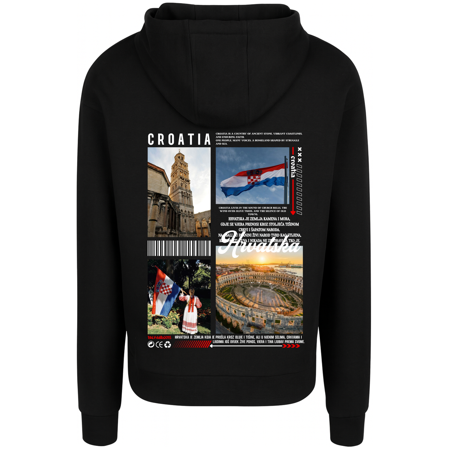 Croatia Premium Hoodie