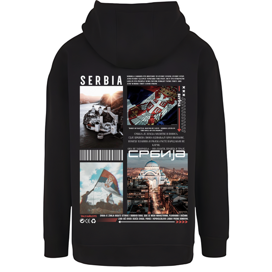 Serbia Premium Hoodie