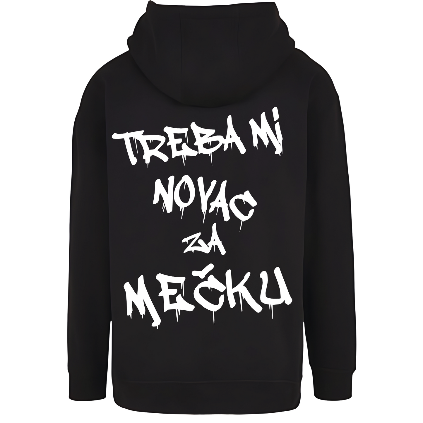 Treba mi novac za Mečku Premium Hoodie