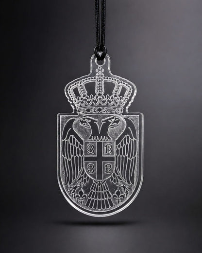 Autospiegel-Anhänger - Wappen Transparent