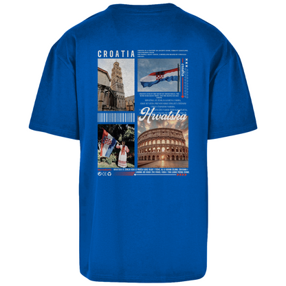 Croatia Backprint Oversize T-Shirt (Restbestand)