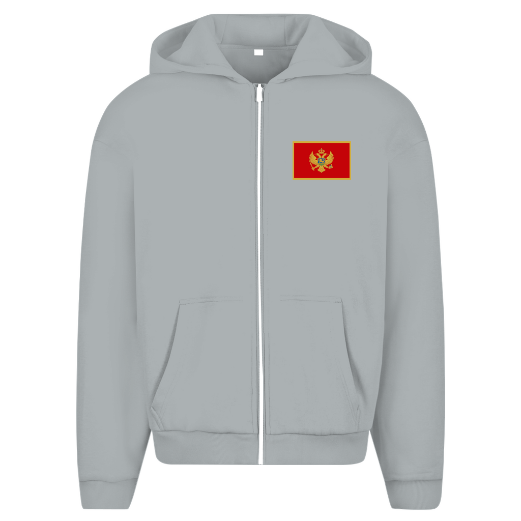 Montenegro Oversize Zipper Hoodie