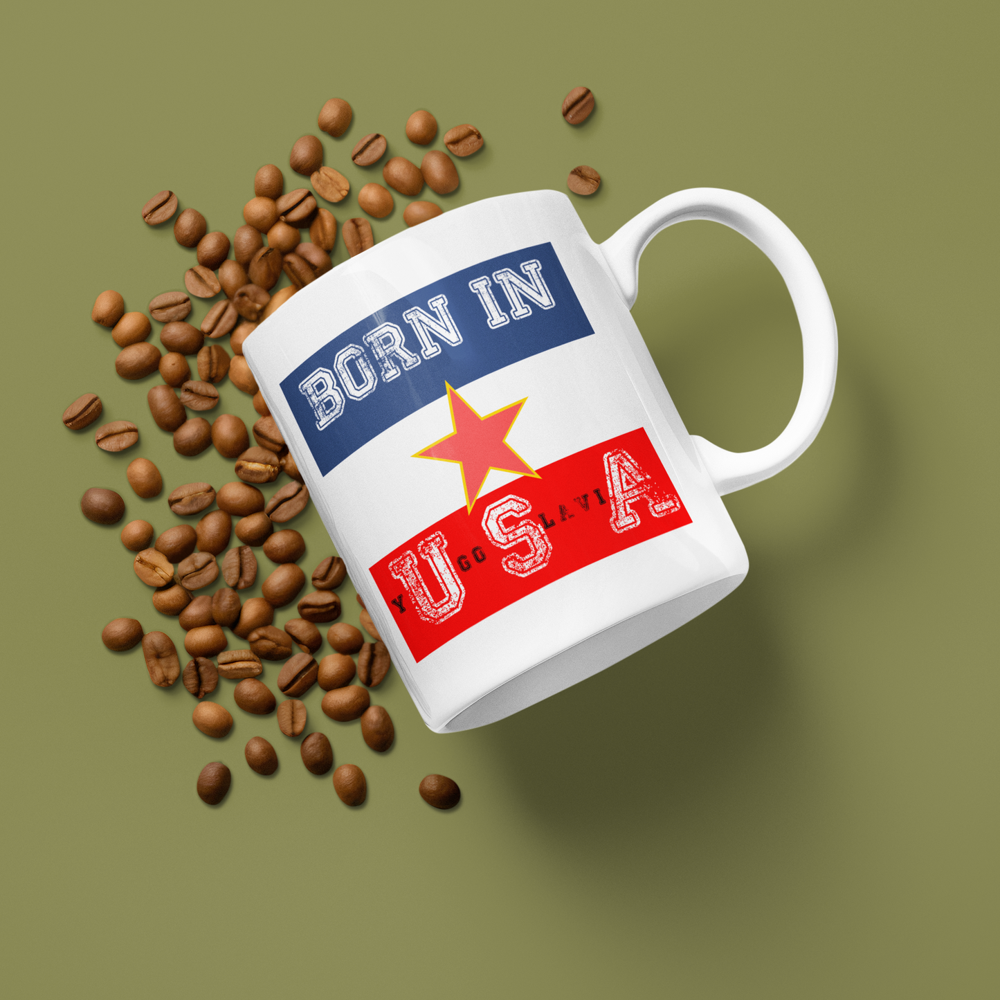 Born in Yugoslavia Tasse